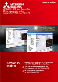 CNC Off-line programming system(Magicpro-NAVI MILL/LATHE on pc)